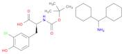 Boc-3-chloro-L-tyrosine dicyclohexylammonium salt