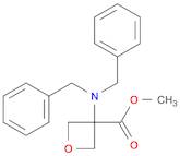 methyl 3-(dibenzylamino)oxetane-3-carboxylate