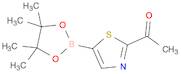 1-[5-(4,4,5,5-tetramethyl-1,3,2-dioxaborolan-2-yl)-1,3-thiazol-2-yl]ethanone
