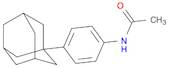 Acetamide, N-(4-tricyclo[3.3.1.13,7]dec-1-ylphenyl)-