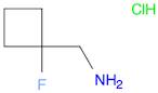 (1-fluorocyclobutyl)methanaminehydrochloride
