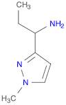 1-(1-Methyl-1H-pyrazol-3-yl)propan-1-amine