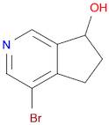 4-bromo-5H,6H,7H-cyclopenta[c]pyridin-7-ol