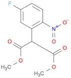 Propanedioic acid, (5-fluoro-2-nitrophenyl)-, dimethyl ester