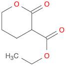 2H-Pyran-3-carboxylic acid, tetrahydro-2-oxo-, ethyl ester, (Â±)-