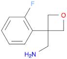 [3-(2-fluorophenyl)oxetan-3-yl]methanamine