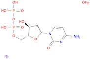 Cytidine5'-(trihydrogen diphosphate), 2'-deoxy-, trisodium salt, hydrate (9CI)