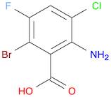 2-Amino-6-bromo-3-chloro-5-fluorobenzoic acid