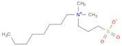 3-[dimethyl(octyl)azaniumyl]propane-1-sulfonate