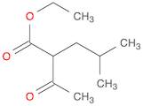 Pentanoic acid, 2-acetyl-4-methyl-, ethyl ester