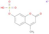 2H-1-Benzopyran-2-one,4-methyl-7-(sulfooxy)-, potassium salt