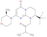 (S)-1-(3-Methyl-2-oxobutyl)-8-((R)-3-methylmorpholino)-2-(trifluoromethyl)-3,4-dihydro-1H-pyrimido[1,2-a]pyrimidin-6(2H)-one