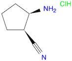 (1S,2R)-2-Aminocyclopentane-1-carbonitrile hydrochloride
