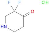 3,3-difluoropiperidin-4-one hydrochloride