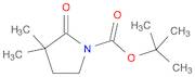 1-Pyrrolidinecarboxylic acid, 3,3-dimethyl-2-oxo-, 1,1-dimethylethylester
