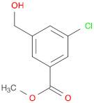 methyl 3-chloro-5-(hydroxymethyl)benzoate