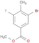 Methyl 3-Bromo-5-fluoro-4-methylbenzoate