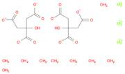 1,2,3-Propanetricarboxylic acid, 2-hydroxy-, magnesium salt (2:3),nonahydrate