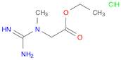 Glycine, N-(aminoiminomethyl)-N-methyl-, ethyl ester,monohydrochloride