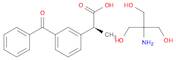2-Amino-2-(hydroxymethyl)propane-1,3-diol (S)-2-(3-benzoylphenyl)propanoate