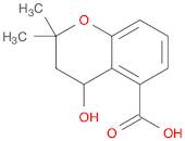 3,4-Dihydro-4-hydroxy-2,2-dimethyl-2H-1-benzopyran-5-carboxylic acid