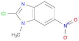 1H-Benzimidazole, 2-chloro-1-methyl-6-nitro-