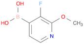 (3-fluoro-2-methoxypyridin-4-yl)boronic acid