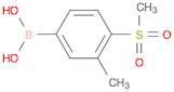 (4-Methanesulfonyl-3-methylphenyl)boronic acid
