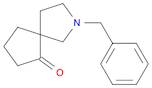 2-Azaspiro[4.4]nonan-6-one, 2-(phenylmethyl)-