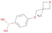 4-(3-Methyloxetan-3-yl)methoxyphenylboronic acid