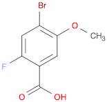 4-Bromo-2-fluoro-5-methoxybenzoic acid
