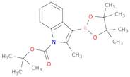 tert-Butyl 2-methyl-3-(tetramethyl-1,3,2-dioxaborolan-2-yl)indole-1-carboxylate