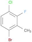 1-Bromo-4-chloro-3-fluoro-2-methylbenzene