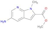 Methyl 5-amino-1-methyl-pyrrolo[2,3-b]pyridine-2-carboxylate
