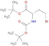 Butanoic acid, 4-bromo-2-[[(1,1-dimethylethoxy)carbonyl]amino]-,1,1-dimethylethyl ester, (2S)-