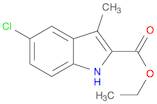 1H-Indole-2-carboxylic acid, 5-chloro-3-methyl-, ethyl ester