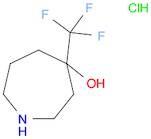 4-(trifluoromethyl)azepan-4-olhydrochloride