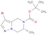 tert-butyl (6R)-3-bromo-6-methyl-4H,5H,6H,7H-pyrazolo[1,5-a]pyrazine-5-carboxylate