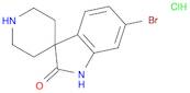 6-Bromo-1,2-dihydrospiro[indole-3,4'-piperidine]-2-one hydrochloride