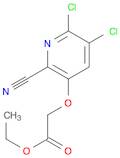 Ethyl 2-((5,6-Dichloro-2-Cyanopyridin-3-Yl)Oxy)Acetate