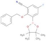 2-Benzyloxy-3-cyano-5-fluorophenylboronic acid pinacol ester