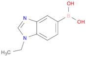 (1-Ethyl-1,3-benzodiazol-5-yl)boronic acid