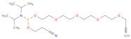 Propargyl-peg5-1-o-(b-cyanoethyl-n,n-diisopropyl)phosphoramidite