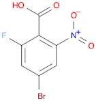 4-Bromo-2-fluoro-6-nitrobenzoic acid