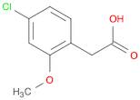 2-(4-Chloro-2-methoxyphenyl)acetic acid