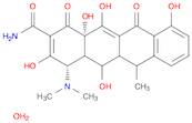 2-Naphthacenecarboxamide,4-(dimethylamino)-1,4,4a,5,5a,6,11,12a-octahydro-3,5,10,12,12a-pentahydroxy-6-methyl-1,11-dioxo-, monohydrate,[4S-(4a,4aa,5a,5aa,6a,12aa)]-