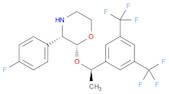 Morpholine,2-[(1R)-1-[3,5-bis(trifluoromethyl)phenyl]ethoxy]-3-(4-fluorophenyl)-,(2R,3S)-