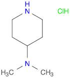 4-Piperidinamine, N,N-dimethyl-, monohydrochloride