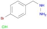 (4-Bromobenzyl)hydrazine hydrochloride