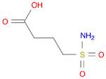 Butanoic acid, 4-(aminosulfonyl)-